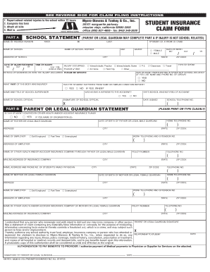 Myers Stevens Claim Form Cifsf