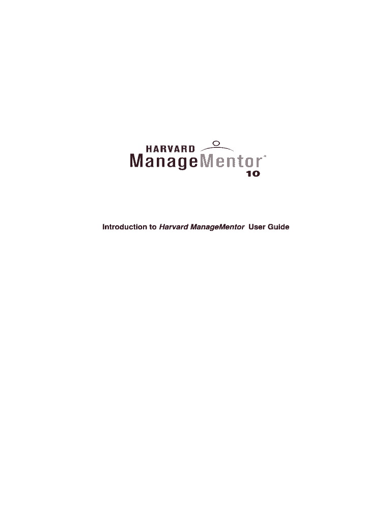 Harvard Managementor Answers  Form