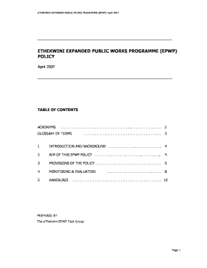 Epwp Application Form PDF