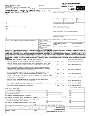 2022 Michigan Form - Fill Out and Sign Printable PDF Template | signNow
