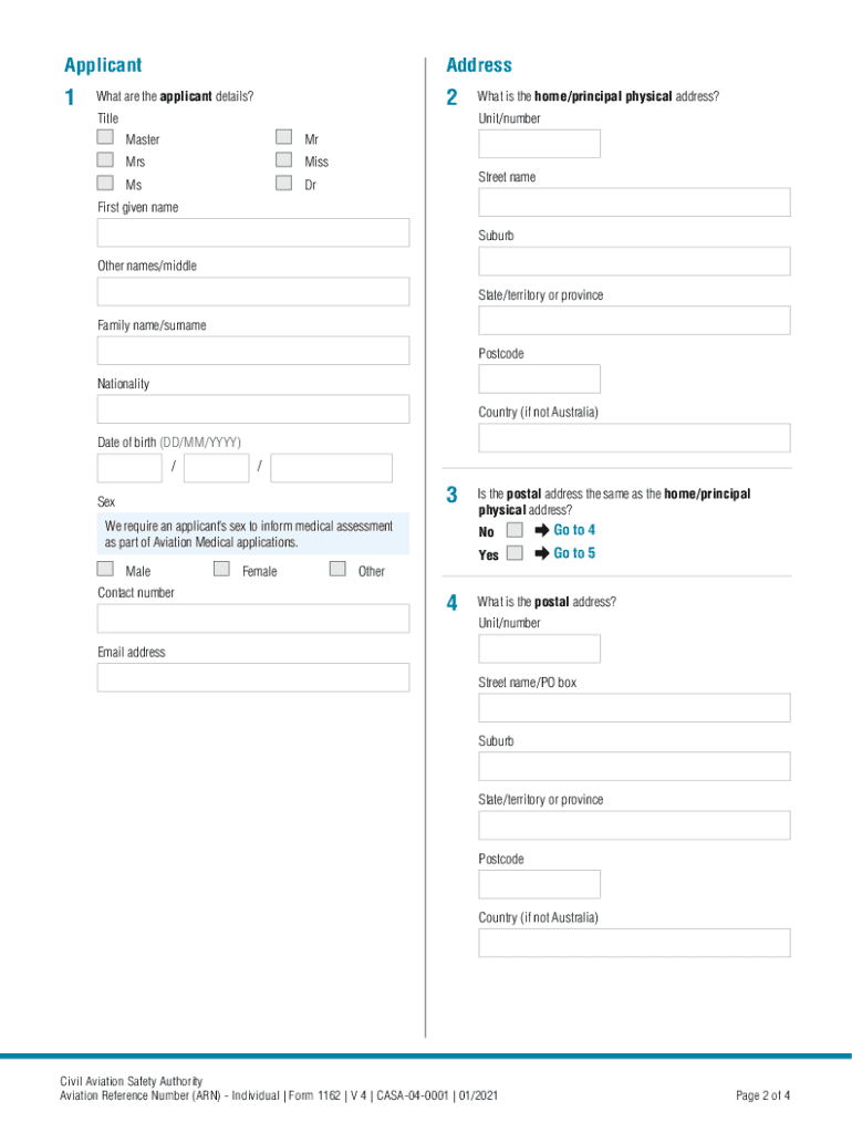  Www Uslegalforms Comform Library384252 FormGet Form 1162 Application Aviation Reference Number Application 2021-2024