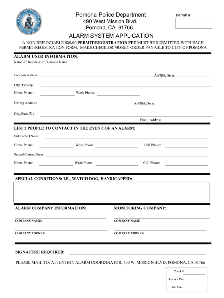 Pomona Prod Govaccess Org Home ShowpublishedCITY of POMONA NEIGHBORHOOD SERVICES DEPARTMENT NOTICE of  Form