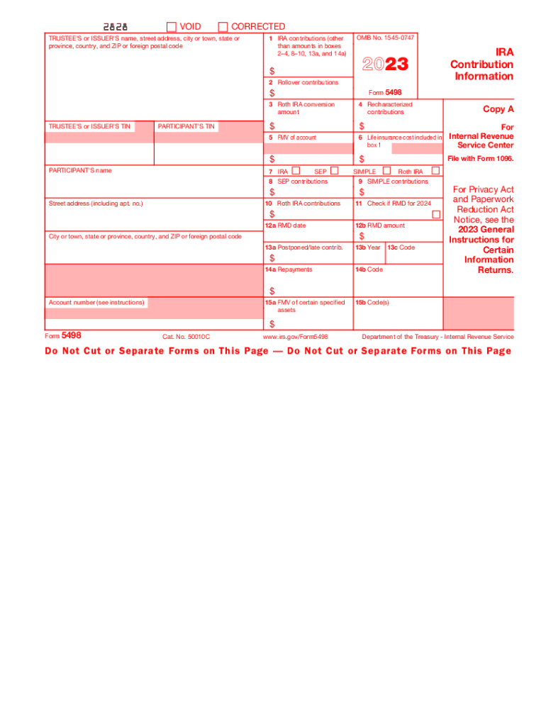 F1099r PDF Attention Copy a of This Form is Provided for