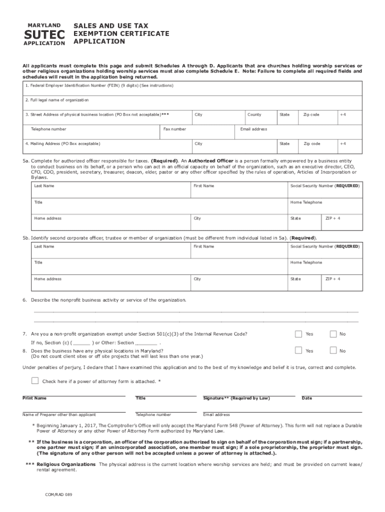 Exemption Certificates for Sales TaxExemption Certificates for Sales TaxExemption Certificates for Sales TaxExemption Certificat  Form