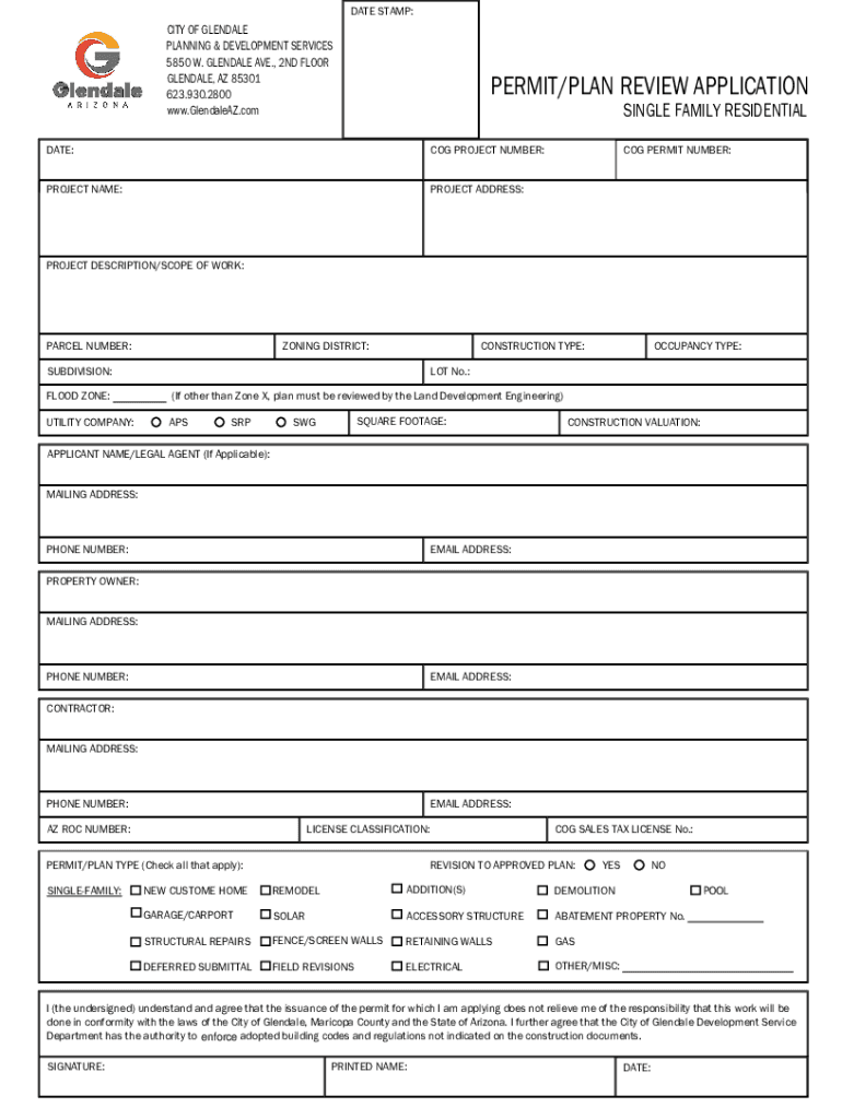 DATE STAMP  Form