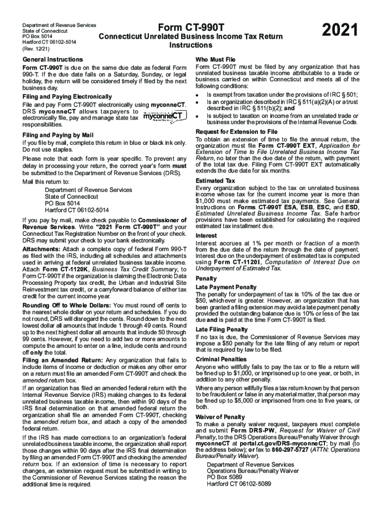  Portal Ct Gov DRS DRS FormsUnrelated Returns Ct 2021