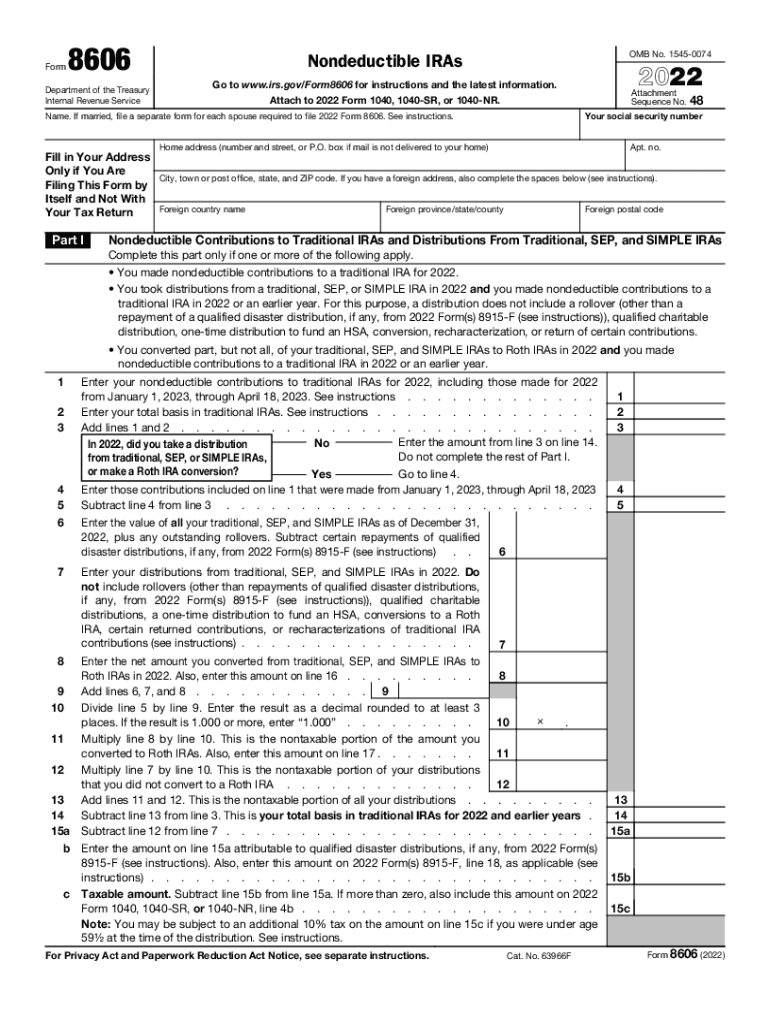  Form 8606 2022