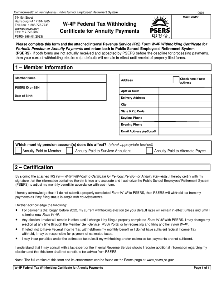 Just the Facts Public School Employees&#039; Retirement System  Form