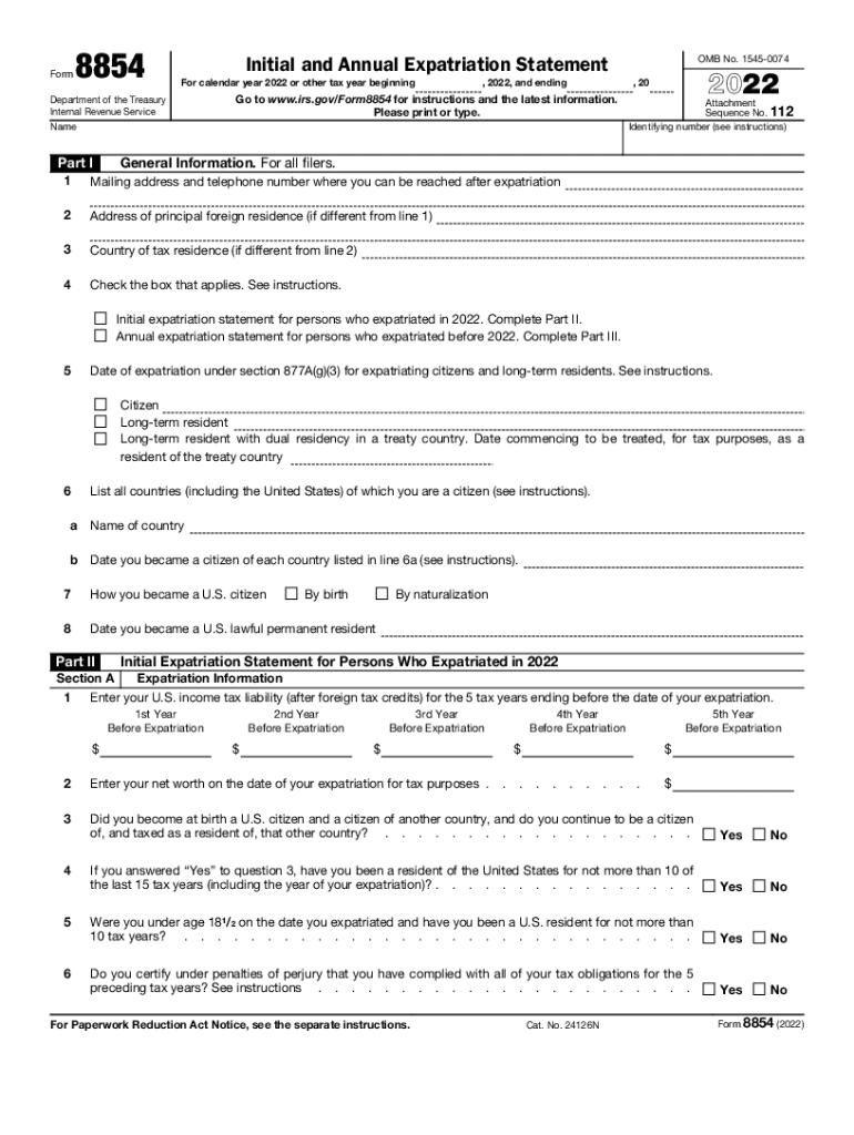  Cocodoc Comus Federal Tax Forms Irsindividual4 8854 Form to Edit, Download &amp;amp; PrintCocoDoc 2022