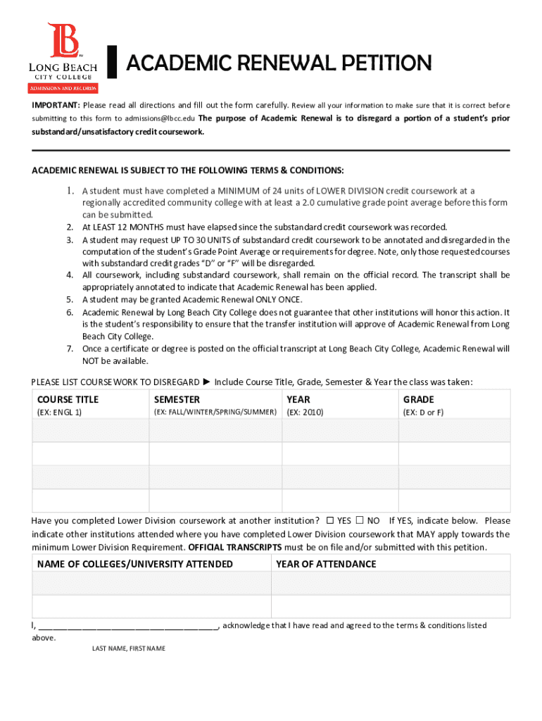 Petition Template Form Fill Out and Sign Printable PDF TemplatesignNow