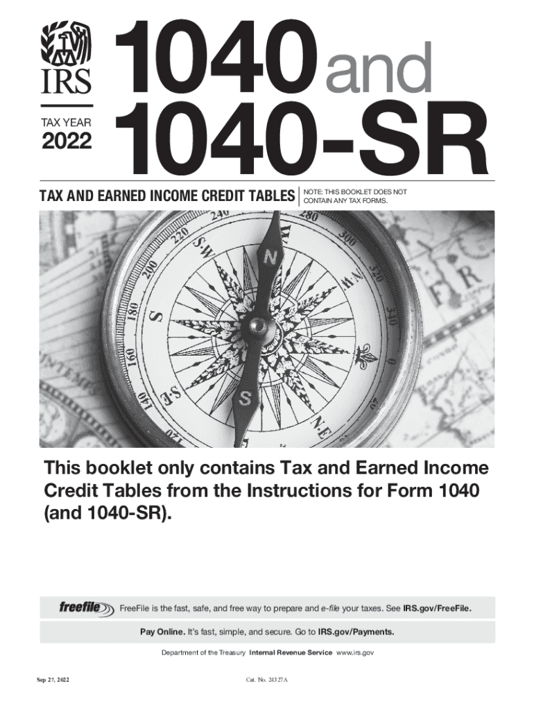  Earned Income Tax Credit EITCInternal Revenue Service IRS Tax Forms 2022-2024