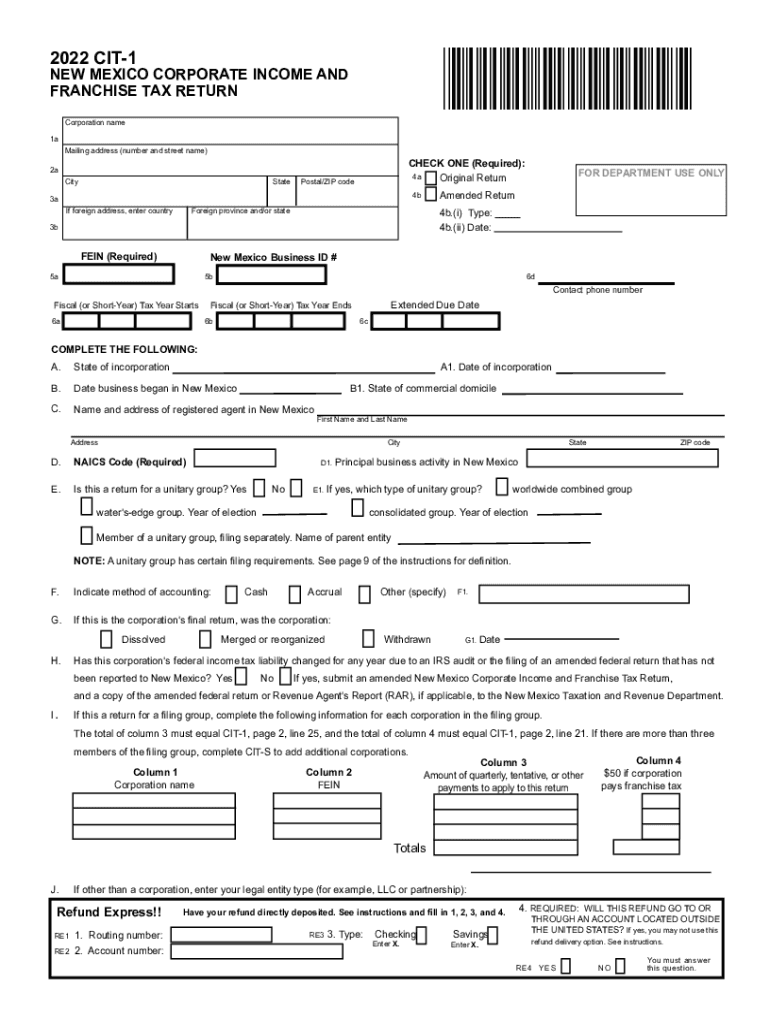 new mexico trip tax permit