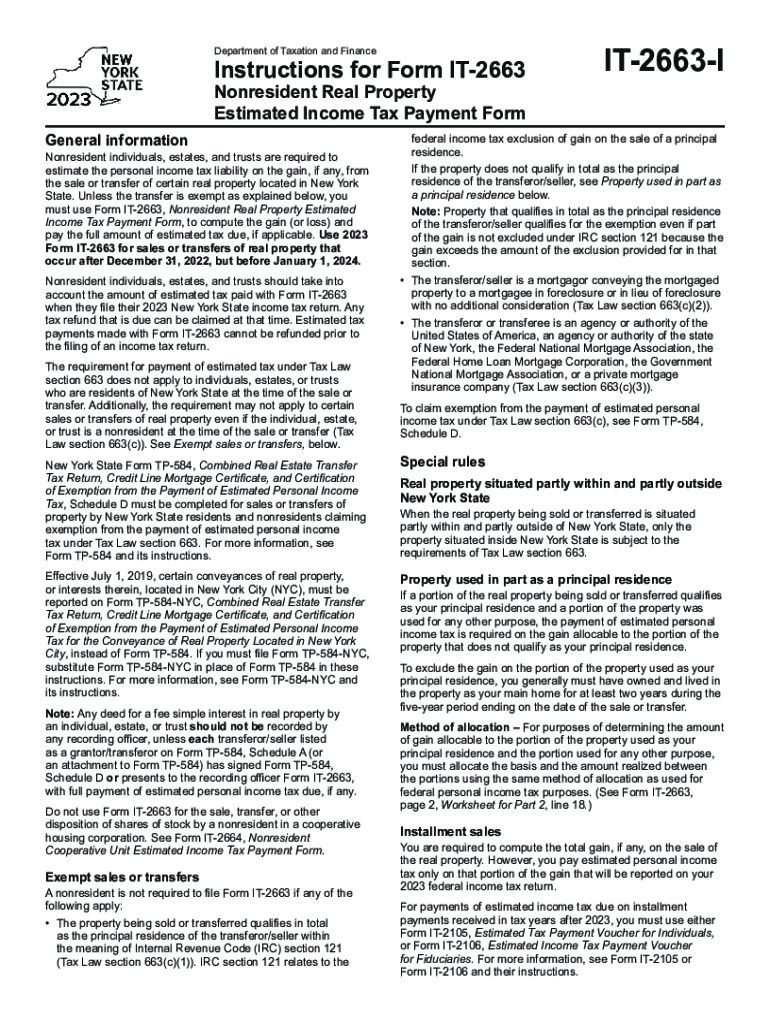  Tax Custhelp ComappanswersHow and Where Do I File Form it 2663, Nonresident Real 2023-2024