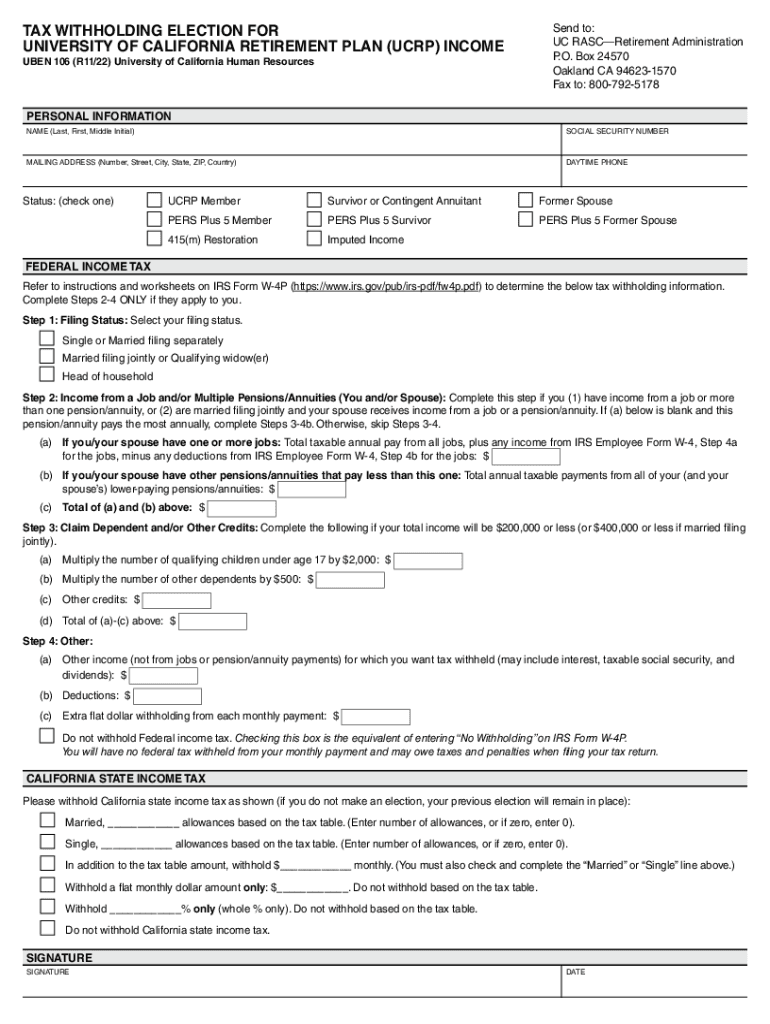  University of California Retirement Plan UCRPUCnetUniversity of California Retirement Plan UCRPUCnetUniversity of California Ret 2022-2024