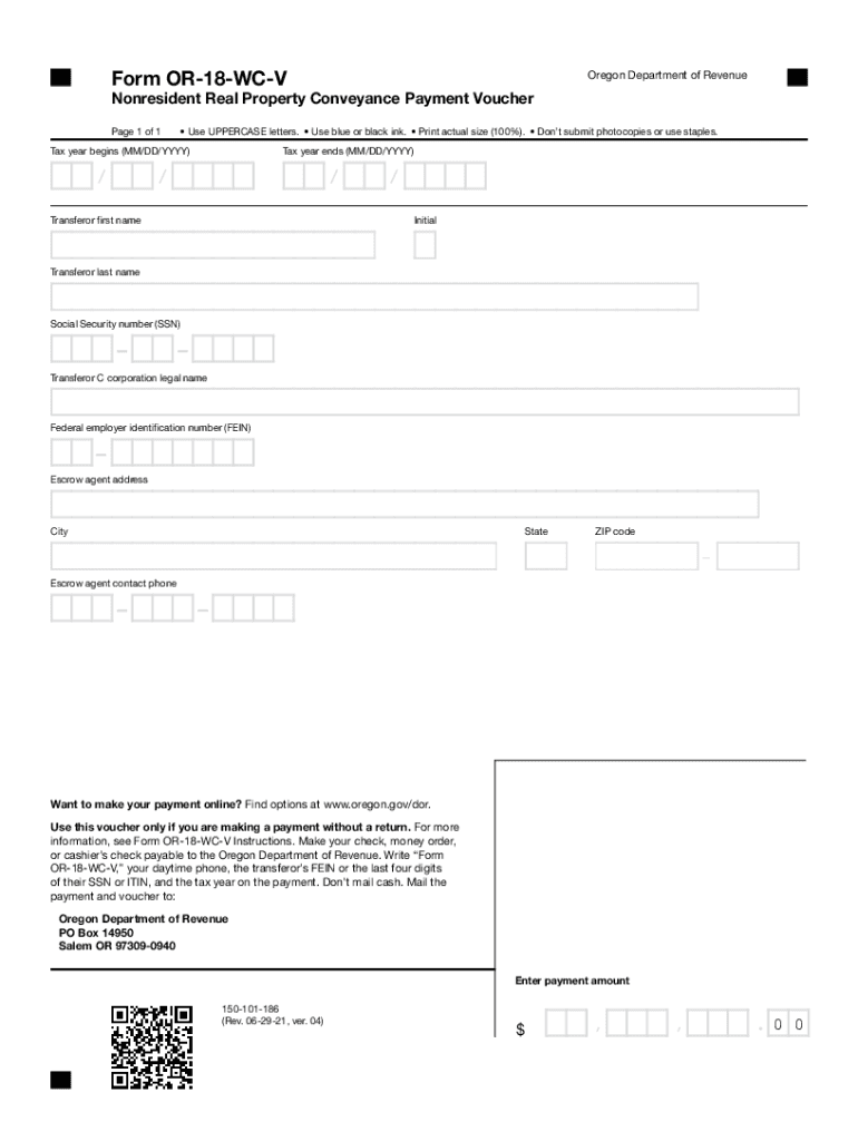  Oregon Form or WRAnnual Withholding Tax 2021-2024
