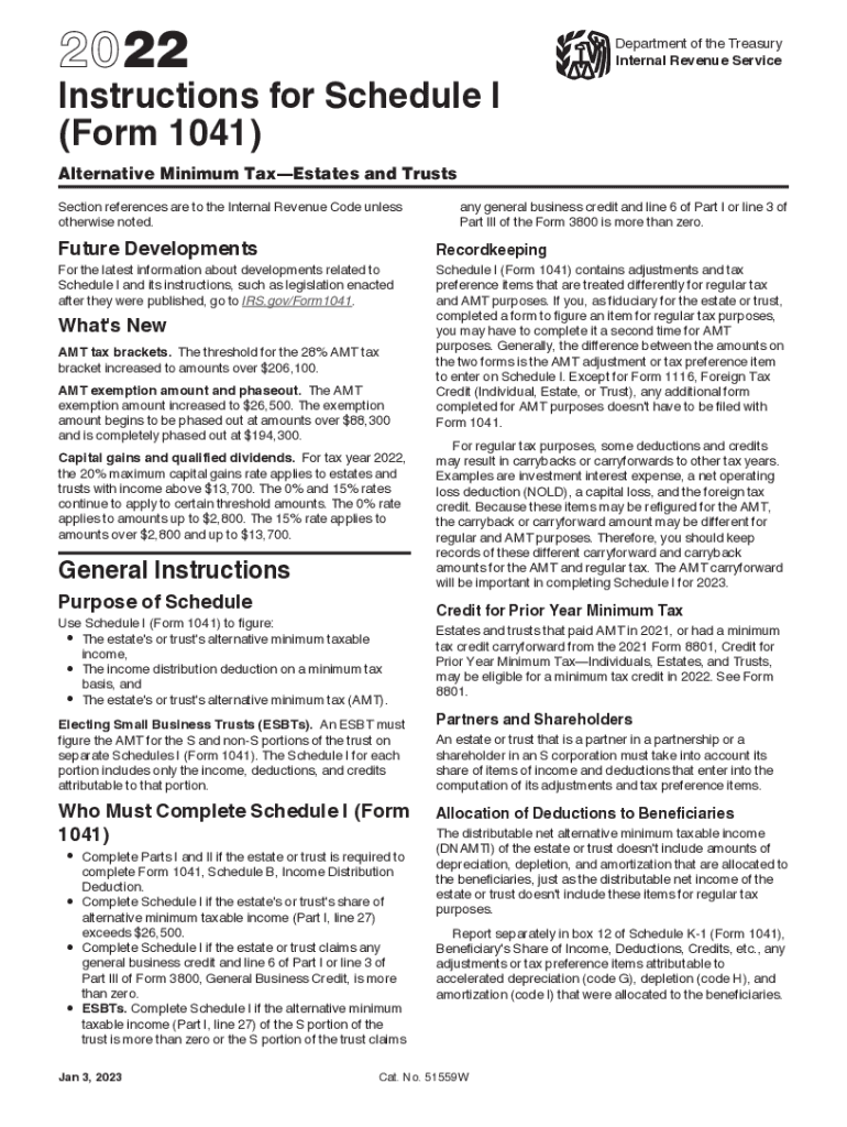  What is a Schedule K 1 Form 1041 Estates and Trusts? 2022-2024