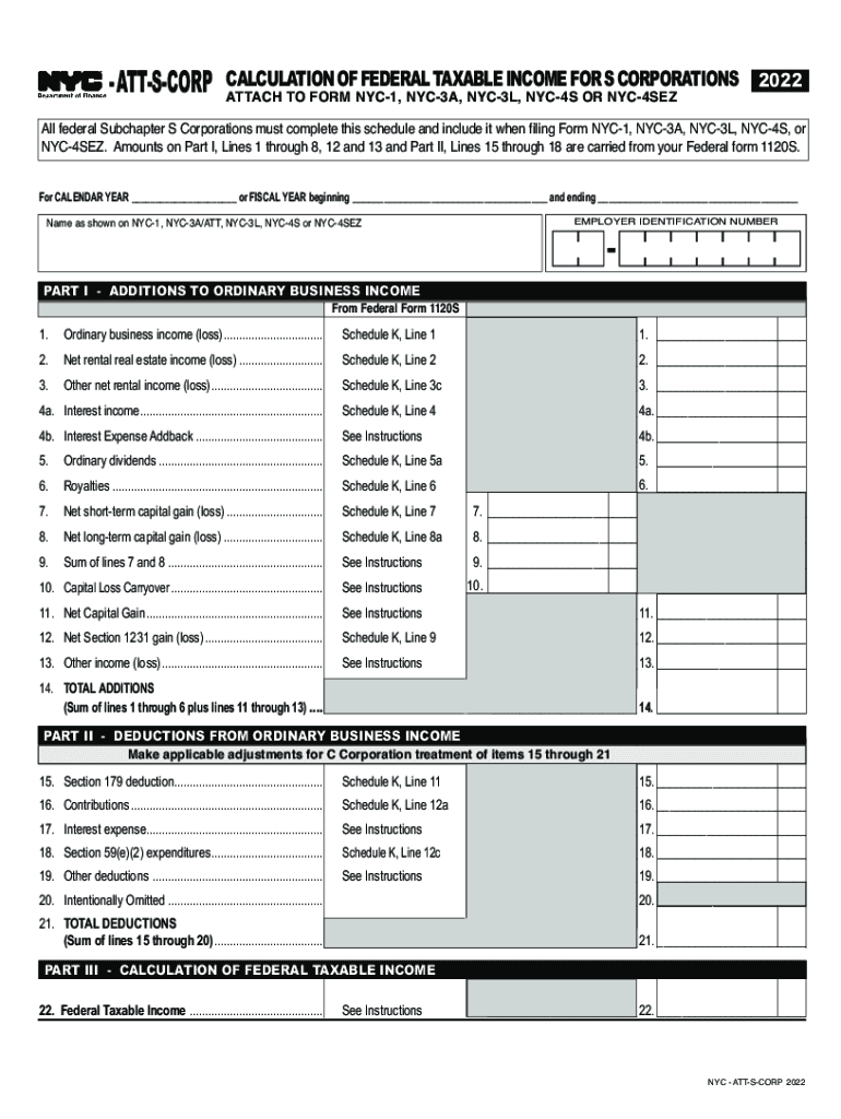  S Corporation Tax Forms Current Year Tax NY Gov 2022-2024