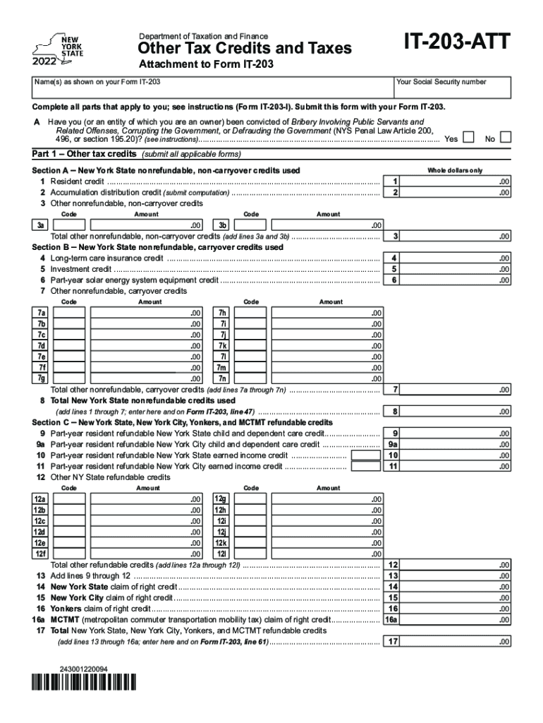  NEW YORK STATE Non Resident Tax Information Forms it 2022
