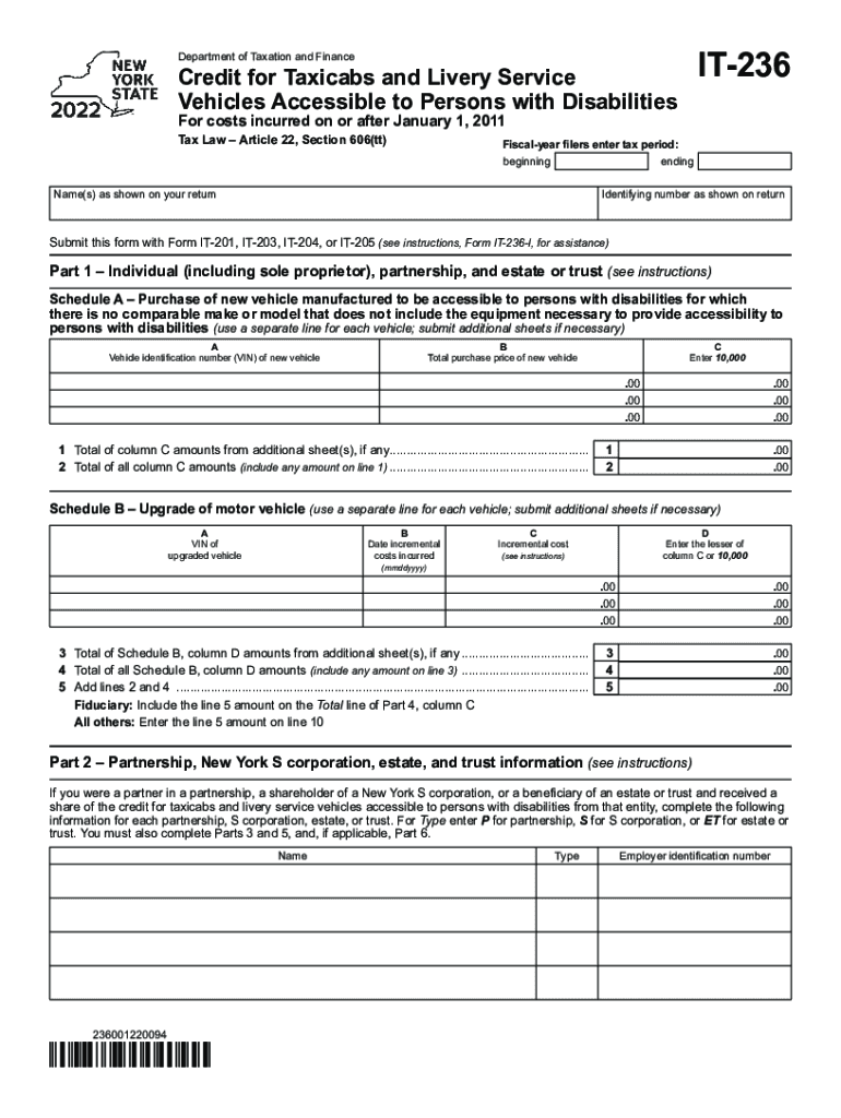  Claim Tax Relief on a Vehicle for Drivers or Passengers with a 2022