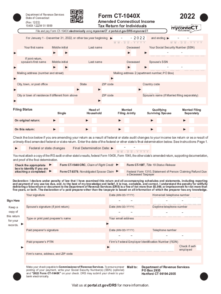 Form 1040 X Filing Addresses for Taxpayers and Tax IRS 2022