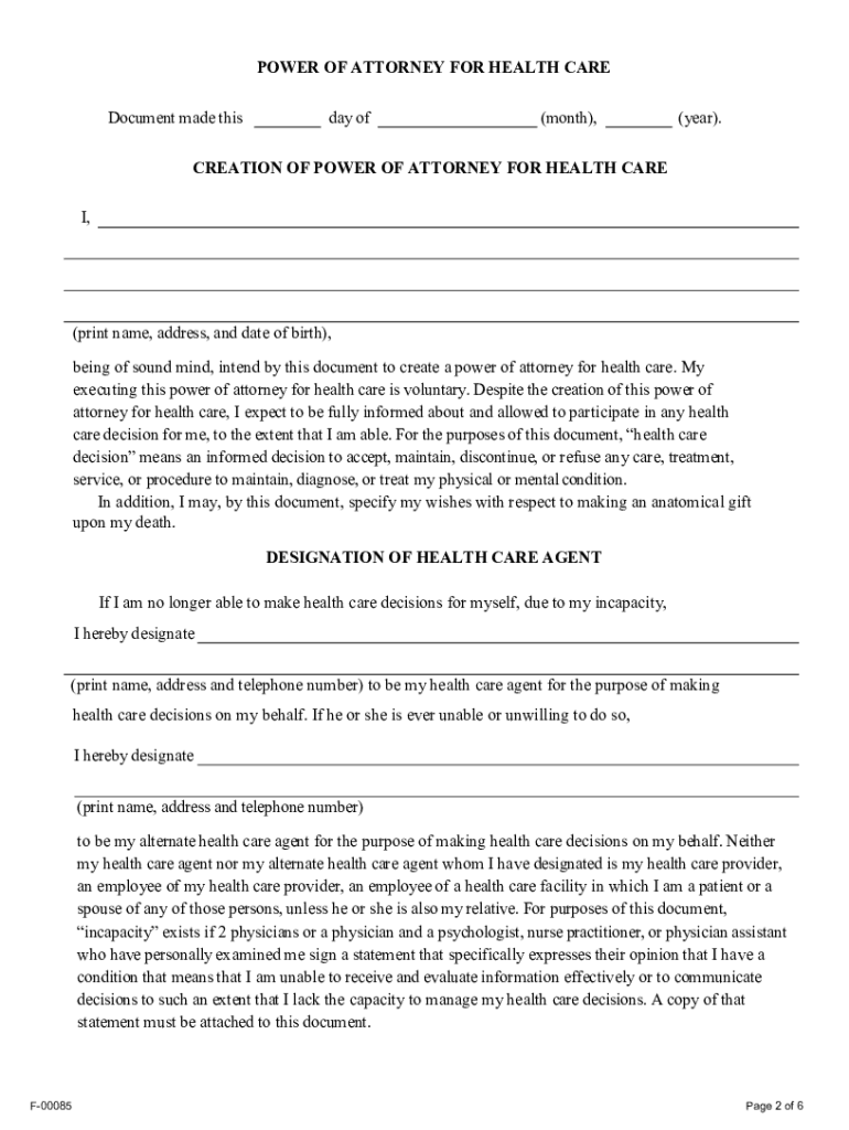  WI F 00085 Form 2020-2024