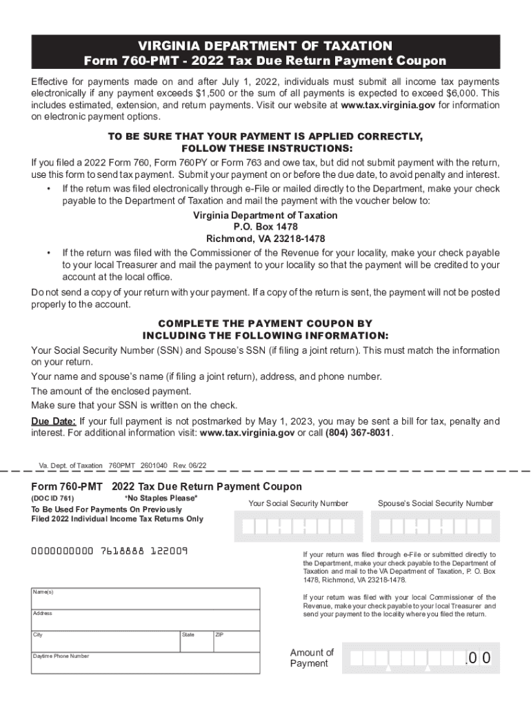  Virginia Form 760 Instructions ESmart Tax 2022-2024