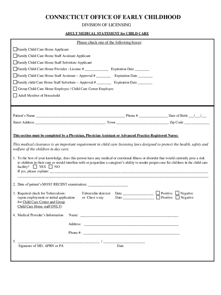  Family Child Care HomesForms and Documents 2022-2024