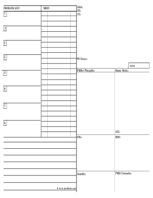 Scut Sheet  Form