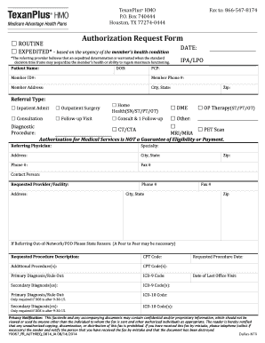 Texanplus Hmo Referral Form