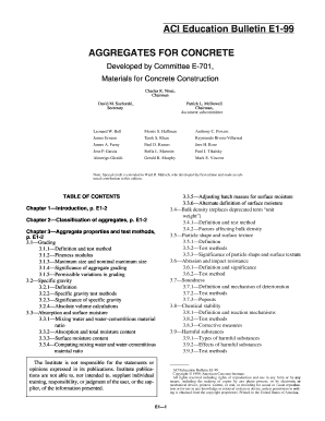 Aci Education Bulletin E1 99  Form