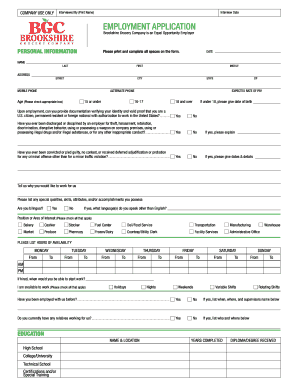 Brookshires App  Form