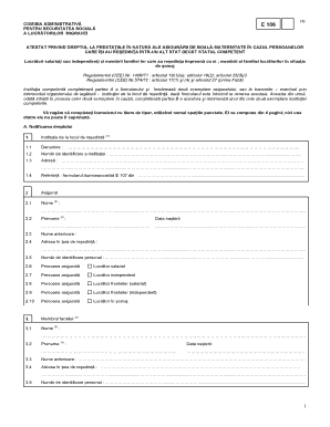 Adsef Formulario 106