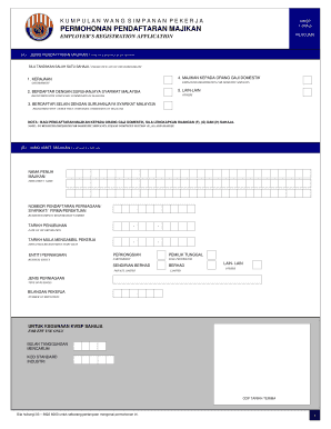 Orang Gaji Domestik  Form