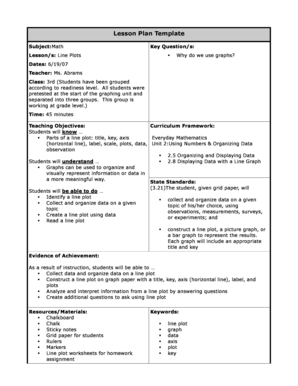 Tpr Lesson Plan Example  Form