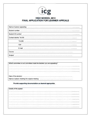 Intec College Registration  Form