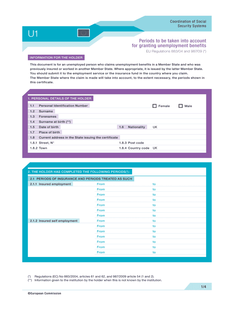 EU Regulations 88304 and 98709  AK Samvirke  Ak Samvirke  Form