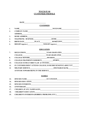 Mckay 66  Form