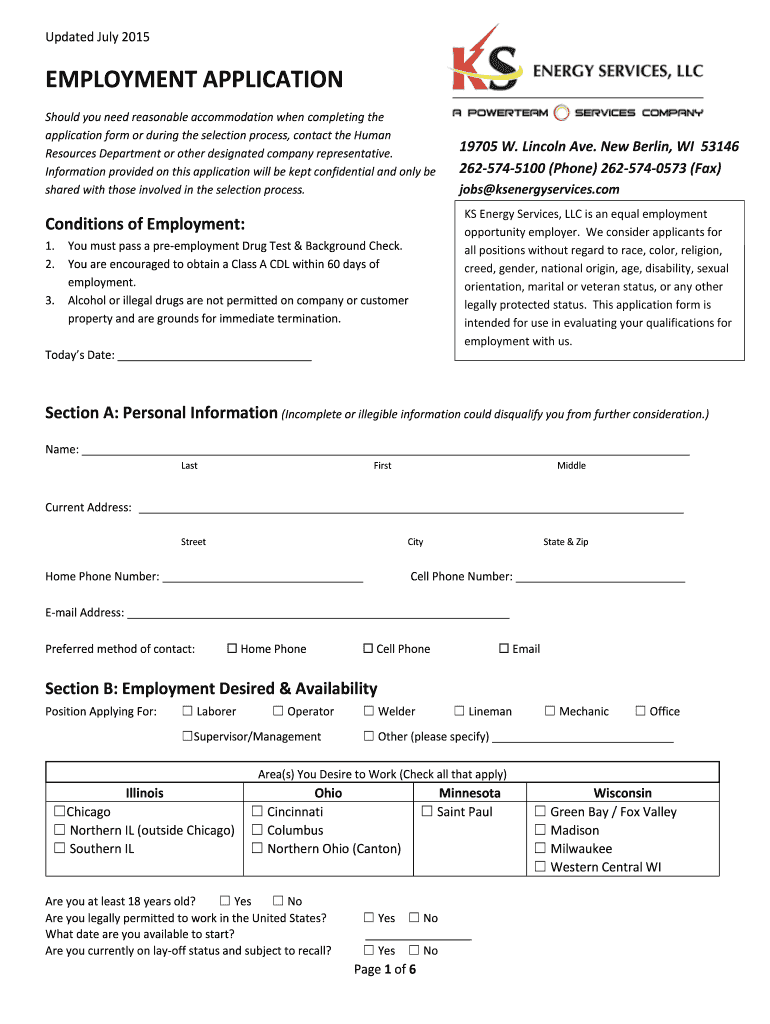  Ks Energy Application 2015-2024