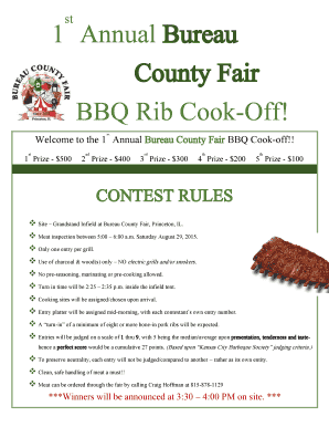  Rib Competition Rules 2015