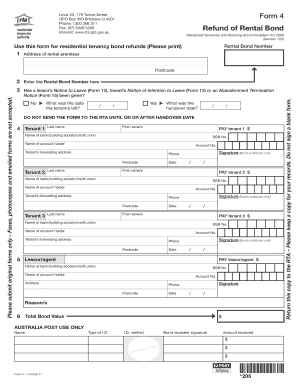 Form 4 Rta