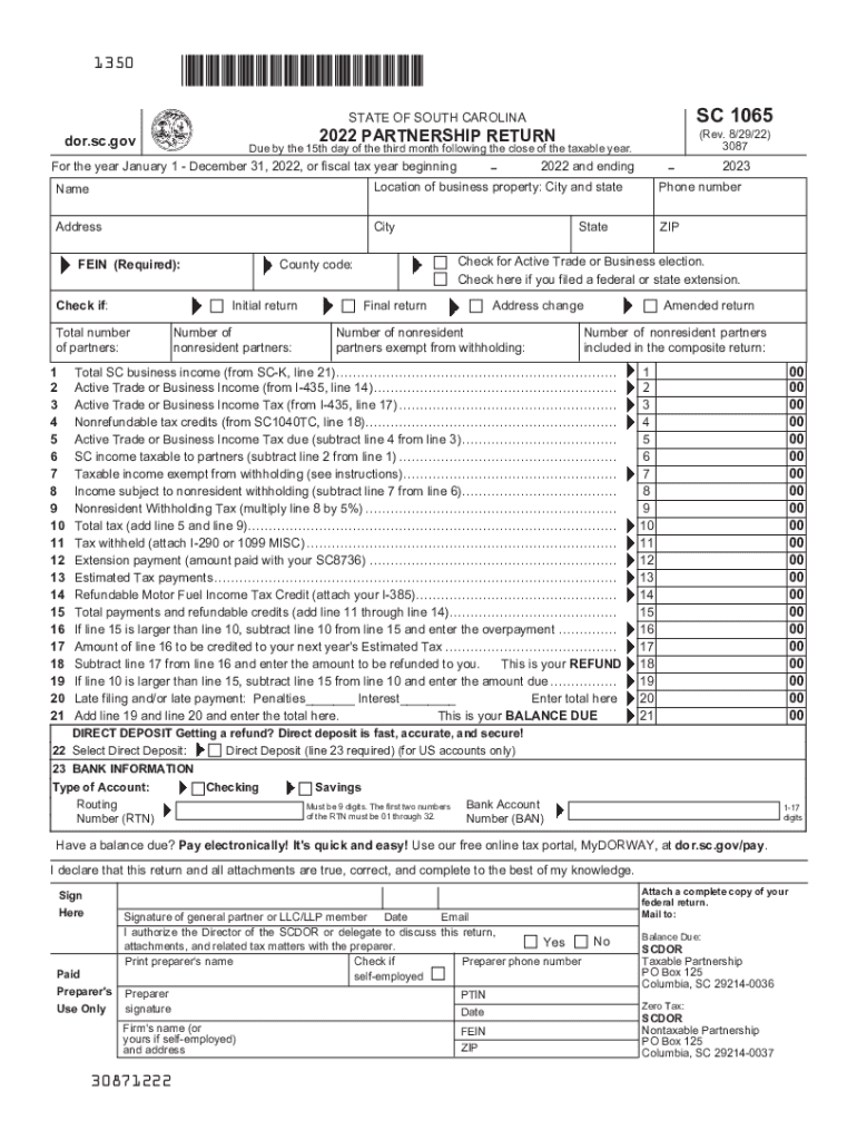  State Tax Form 2 Form of List 2022