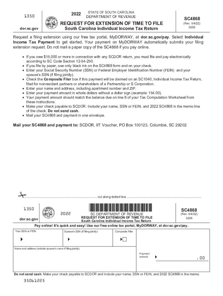  SC Issues Tax Relief Due to Hurricane Ian, Encourages Filing by 2022-2024