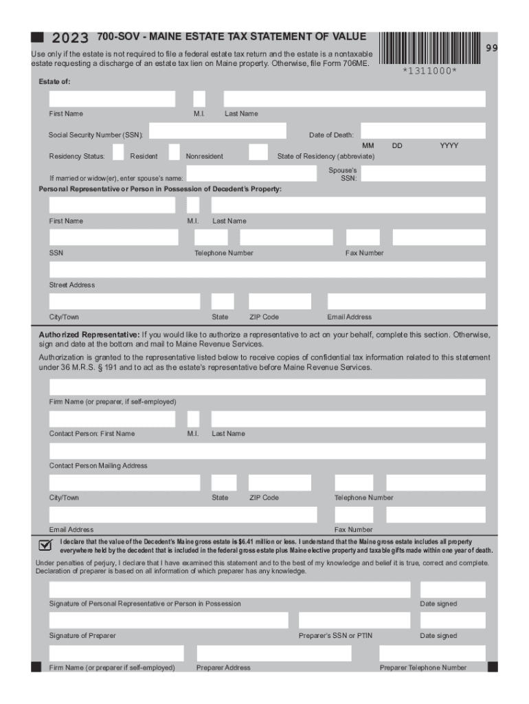 Estate Tax Forms 2022Maine Revenue Services