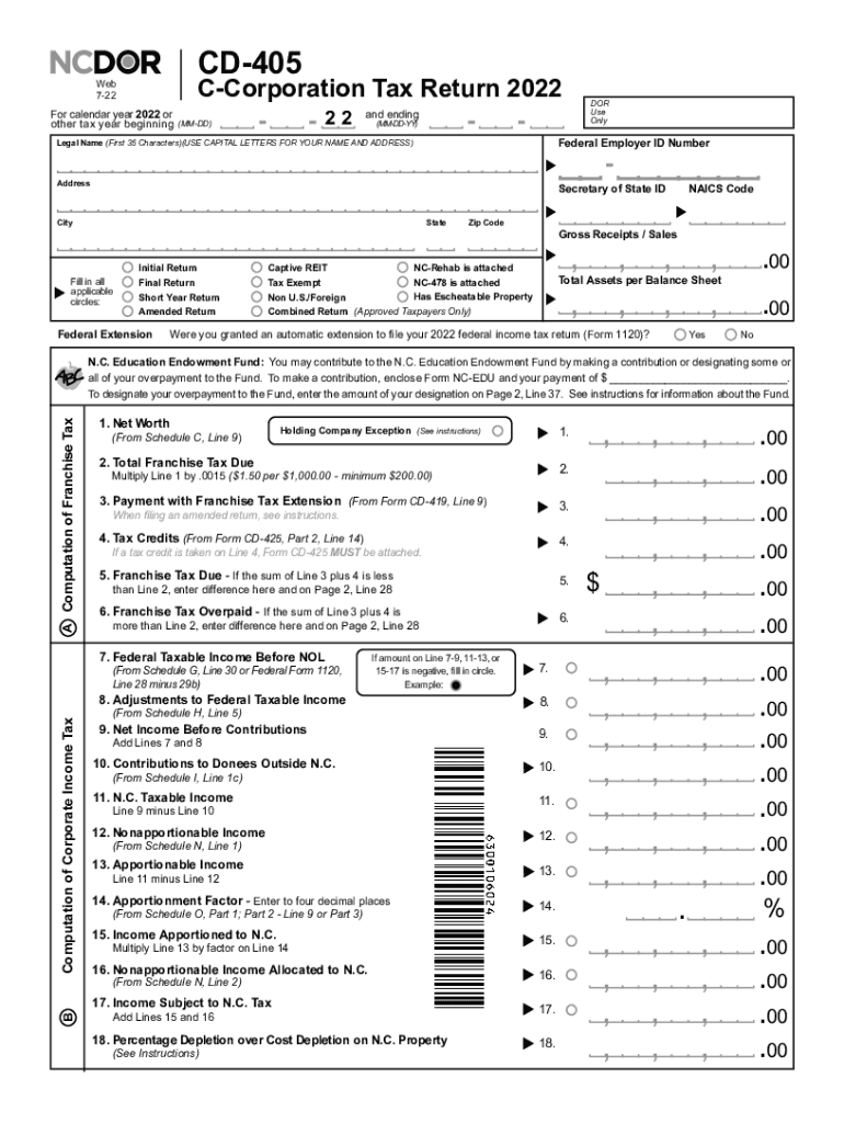  Statistical Abstract of North Carolina Taxes 2022