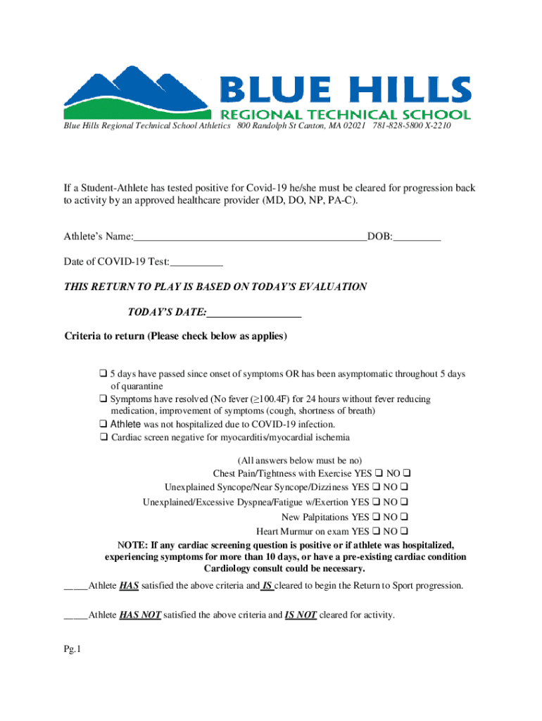School News Blue Hills Regional Technical School  Form
