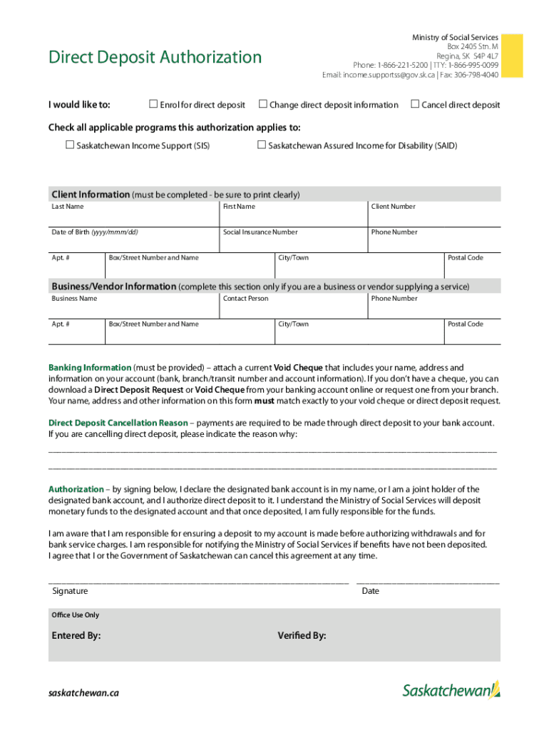 Fillable Online Saskatchewan Income Support Fax Email Print  Form