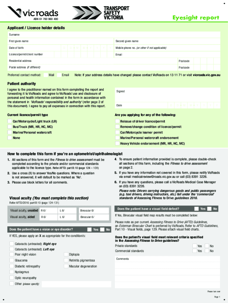  Eyesight Report 2019-2024