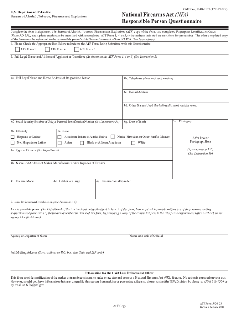  5320 23 Form 2019-2024