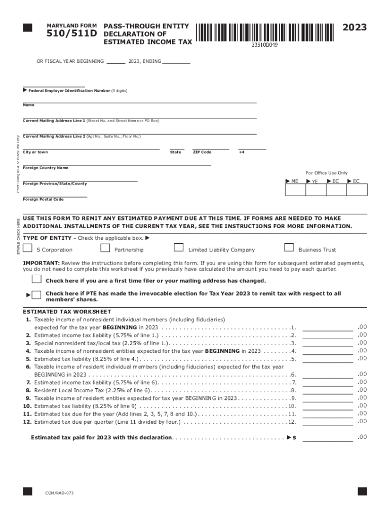  Md Code Regs 03 04 07 04 Statements to Members 2023-2024