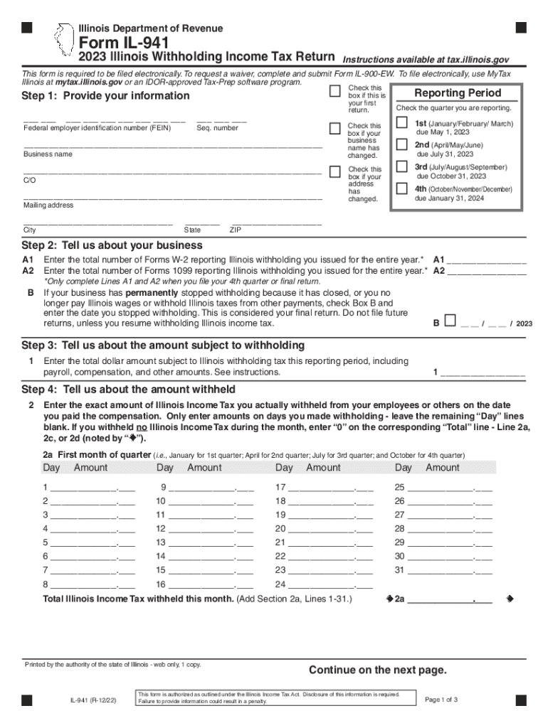 Income Tax Payroll Office Illinois State University  Form